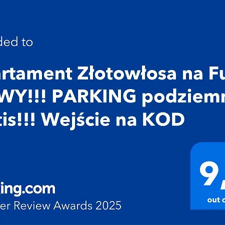Złotowłosa Na Fuzji, Parking Podziemny Gratis !!! Klimatyzacja, Wejście Na Kod, Wifi, Fv Apartament Łódź