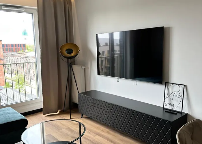 Zlotowlosa Na Fuzji, Klimatyzacja, Wejscie Na Kod, Wifi, Fv Apartamento